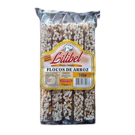 Flocos de arroz caramelizado ilibel 100g