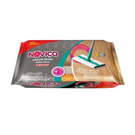 Pano Seco Noviça Wipes Refil 1UN