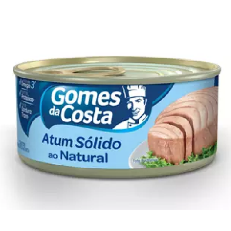 ATUM GOMES DA COSTA SÓLIDO NATURAL 170G