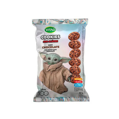 COOKIES VITAO DISNEY S/GL 60 GR CHOCOLATE
