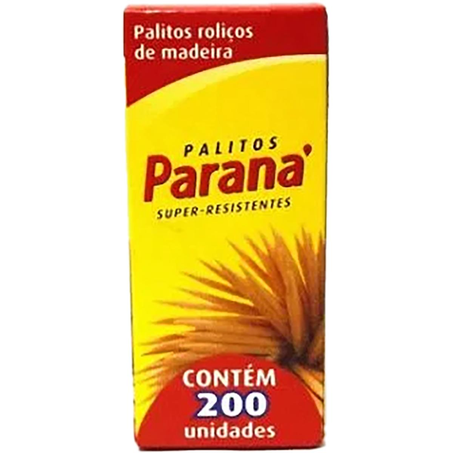 Palito de Dente Paraná Com 200 Palitos