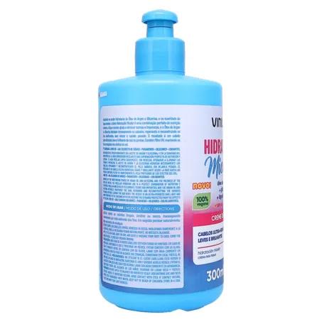 Creme de Pentear Vinilady Hidratação Micelar Frasco 300ml 360-28