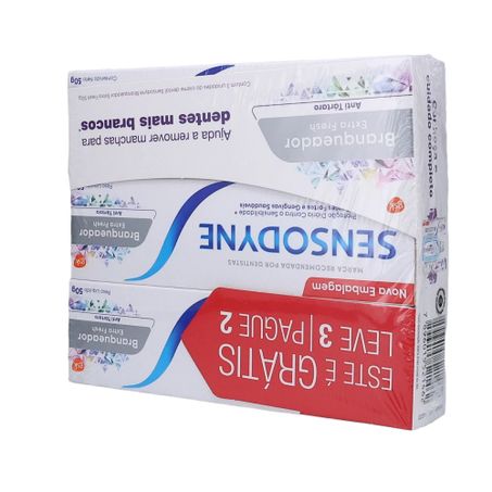 Creme Dental Sensodyne 50g Lv3 Pg2 Branqueador Extra Fresh 360-21