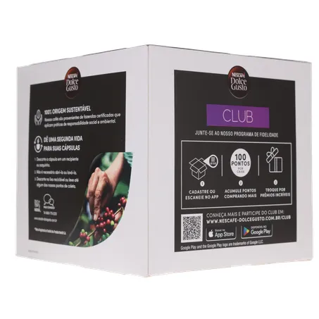 CAFÉ CÁPSULAS DOLCE GUSTO ESPRESSO INTENSO C/10 UN 360-23