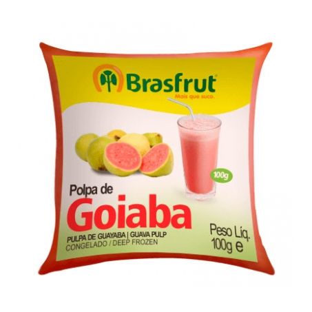 POLPA FRUTA BRASFRUT GOIABA 100G