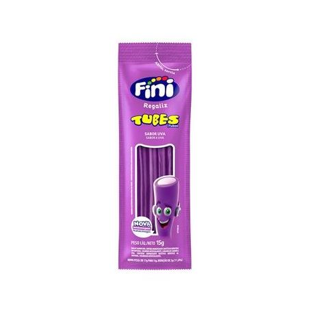 Bala fini 15g tubes uva