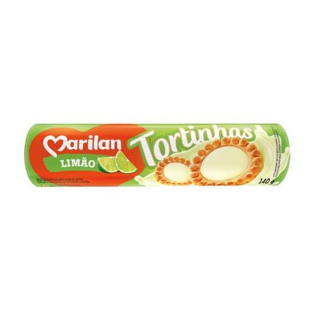 Biscoito Marilan Tortinhas Limão Pacote 140g 
 