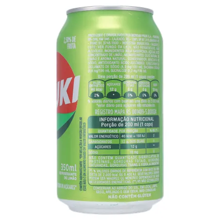 BEBIDA FRUKI SABOR LIMÃO LATA 350ML 360-23