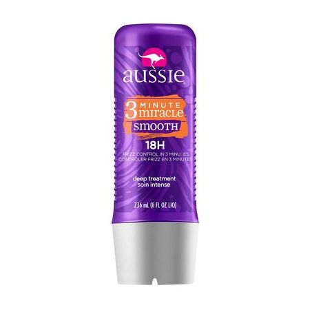 Creme de tratamento aussie smooth 3 minute miracle 236ml