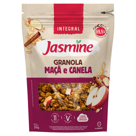 Granola Jasmine 250g - Maçã e Canela