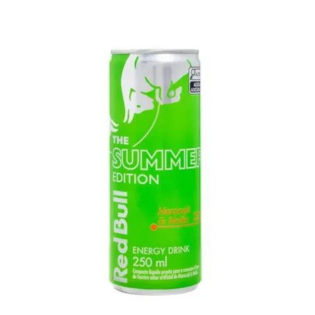ENERGÉTICO RED BULL SUMMER MARACUJÁ E MELÃO 250ML 