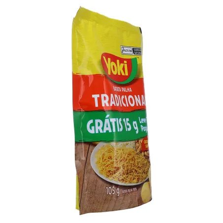Batata Palha Yoki Tradicional Sachê 105gr 360-30