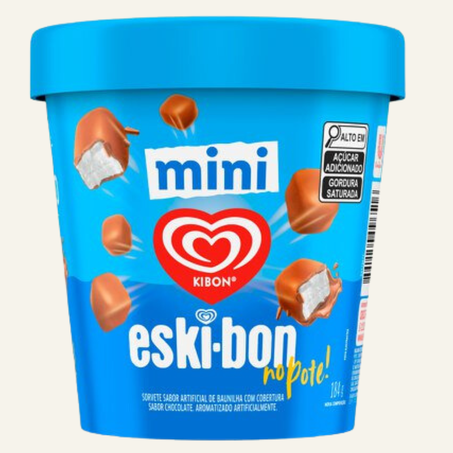 Sorvete kibon 184g mini eskibon