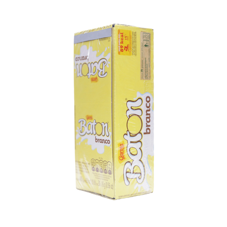 Chocolate Baton Garoto Branco Caixa com 30un - 480gr 360-9