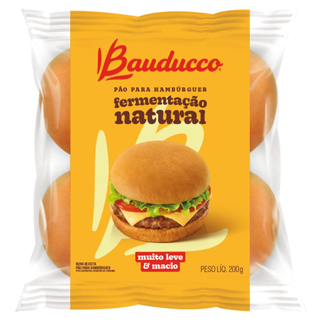 Pão Bauducco 200g - Hambúrguer
