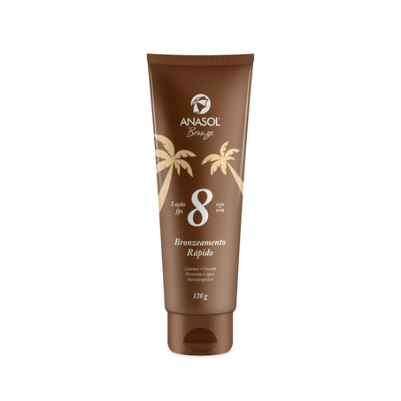 Loção Bronzeadora Anasol Fator 8 120G