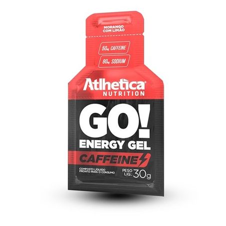 Go! Energy Gel Caffeine Morango 30g