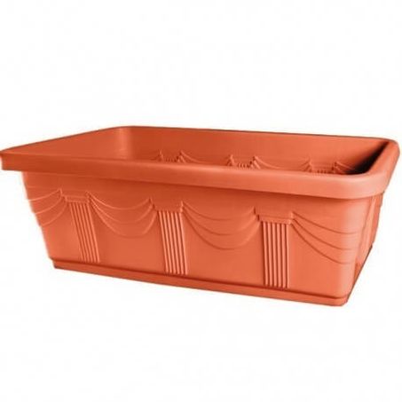 Jardineira plástica nutriplan 35cm floreira
