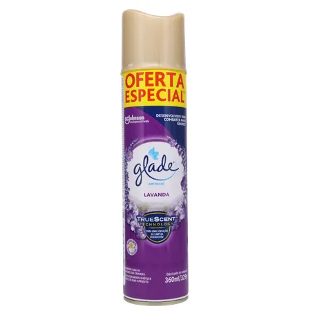 Desodorizador Aerossol Lavanda Oferta Especial Glade 360Ml 360-0