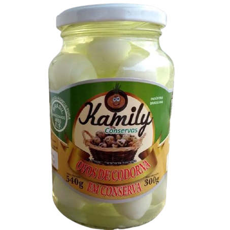 OVOS CODORNA KAMILY 300G