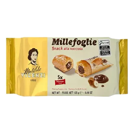 Biscoito Matilde Vicenzi 125g Millefoglie Classiche