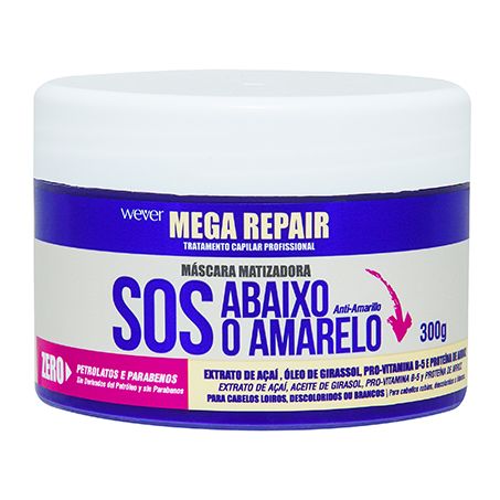 Cr Tratamento Wever 500g Mega Repair Babosa