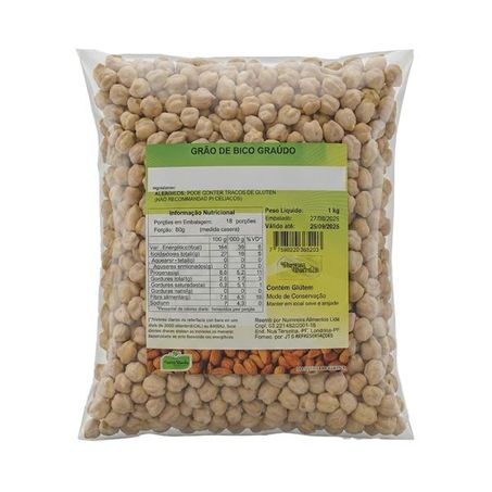 GRÃO DE BICO GRAÚDO 1KG