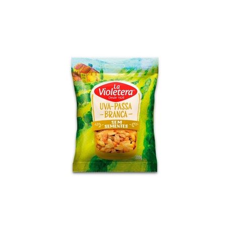 Uva Passas Branca Jandira 100g S/Sementes