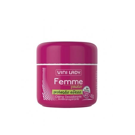 CREME DESODORANTE VINI LADY 45 G FEMME POWDER     