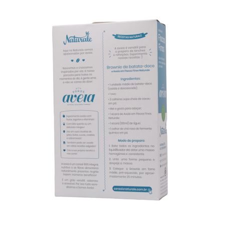 Aveia naturale flocos finos 170g 360-33