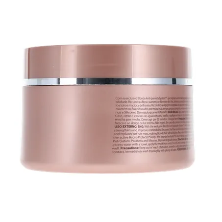 MÁSCARA DE TRATAMENTO AMEND LUXE CREATIONS BLONDE CARE POTE 250G 360-13