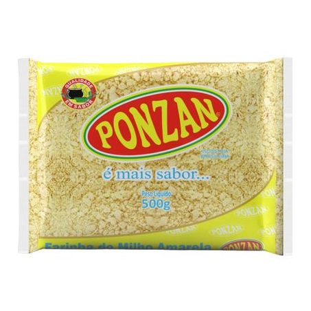 FARINHA MILHO PONZAN 500G