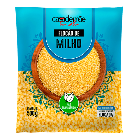 Flocão milho casa de mãe 500g