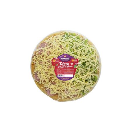 PIZZA DE LOMBO E BROCOLIS MI-MASSAS 650GR 