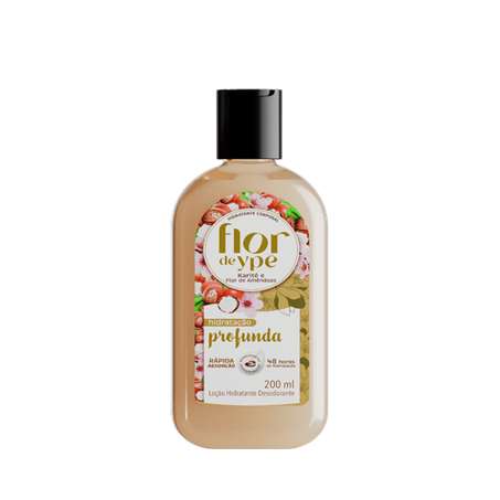 Hidratante Loção Desodorante Karité e Flor de Amêndoas Flor de Ypê 200ml