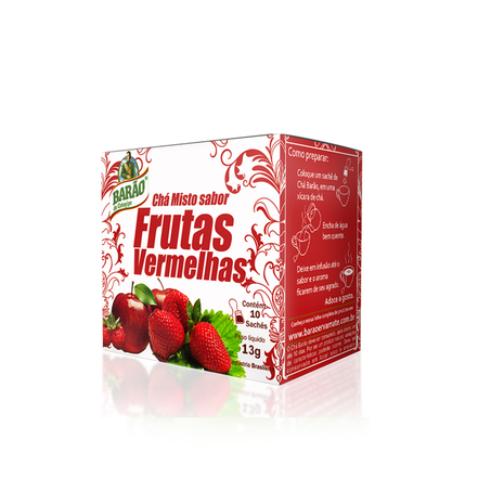 CHÁ BARÃO FRUTAS VERMELHAS 13G