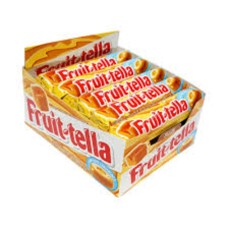 Pastilha fruit-tella pcc/15x41g caramelo+leite