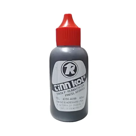 TINTA REABASTECIMENTO PINCEL ATÔMICO TINN KOL VERMELHA 40ML
