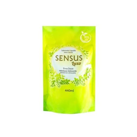 Sabonete liquído erva doce sensus refil 440ml