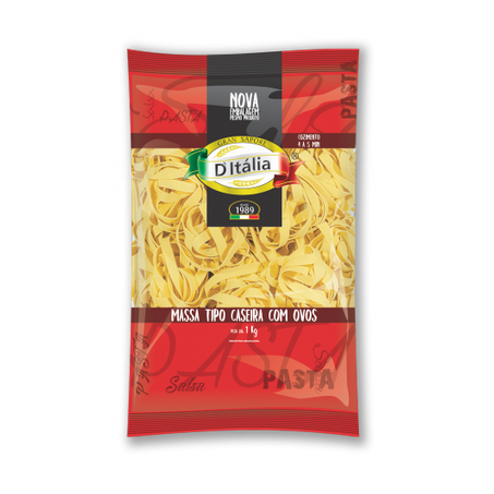MASSA C/OVOS CASEIRA NINHO PAPARDELLE D ITALIA 1KG