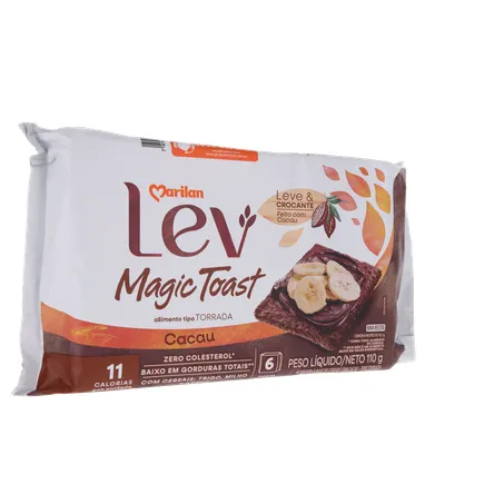 Torrada Marilan Lev Magic Toast Cacau 110g 360-33