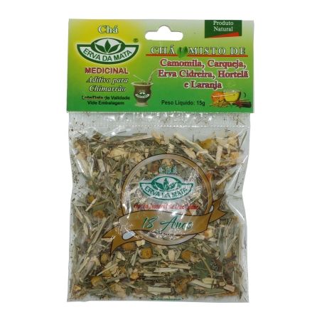 CHA MISTO MATINAL ERVA DA MATA 15G