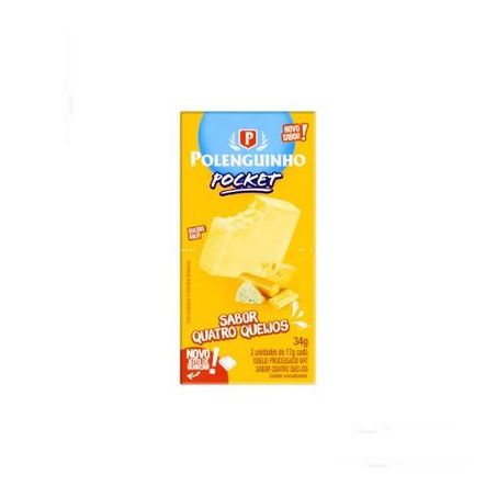 Queijo Polenguinho 4 Queijos Pocket 34g
