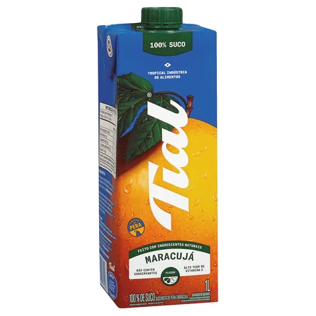 Suco Tial Nectar Maracujá e Pera 1l