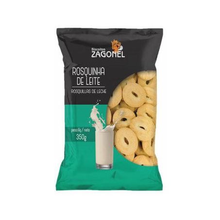 ROSQUINHA ZAGONEL LEITE 350G