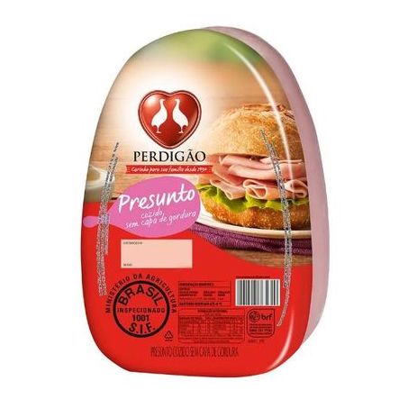 Presunto Cozido Perdigao Kg Magro Oval Bandeja