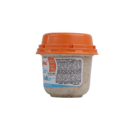 Creme Bom Princípio Sabor Chocolate Branco com Cookies  Pote 160gr 360-12