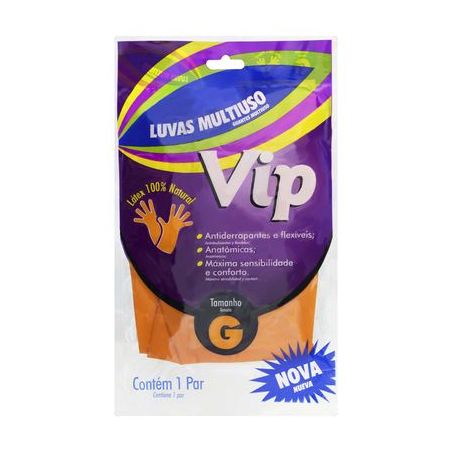Luva Vip Multiuso Tamanho G Embalagem 1 Par