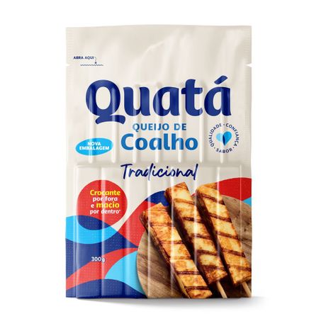 QUEIJO COALHO QUATÁ EM ESPETO TRADICIONAL 300G