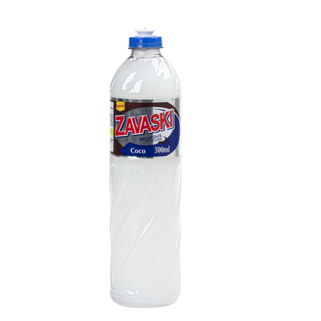 Detergente Zavaski Coco 500ml